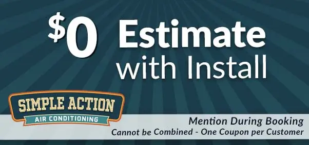 $0 estimate with install
